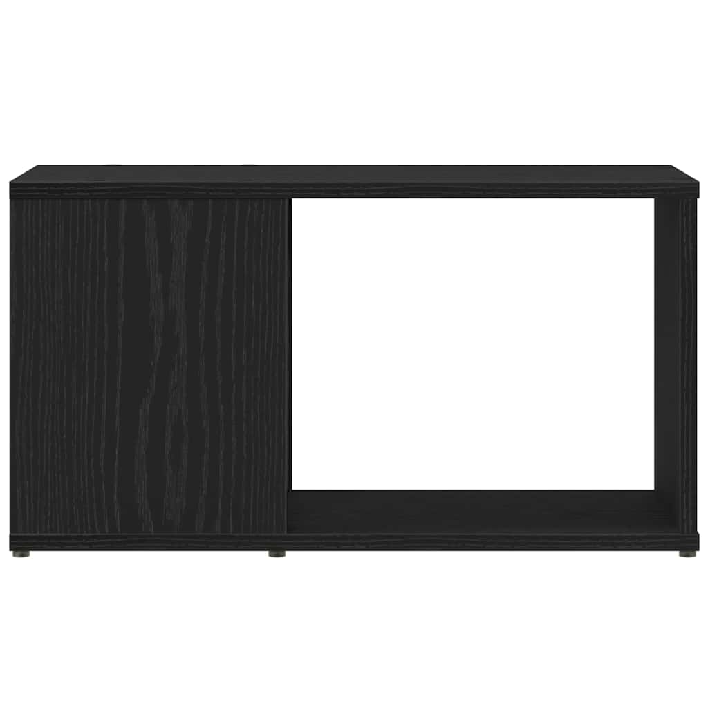 Meuble TV chêne noir 60x24x32 cm bois d'ingénierie - XIOS