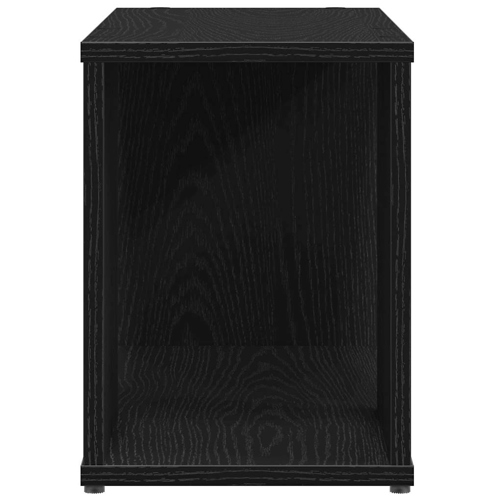Meuble TV chêne noir 60x24x32 cm bois d'ingénierie - XIOS