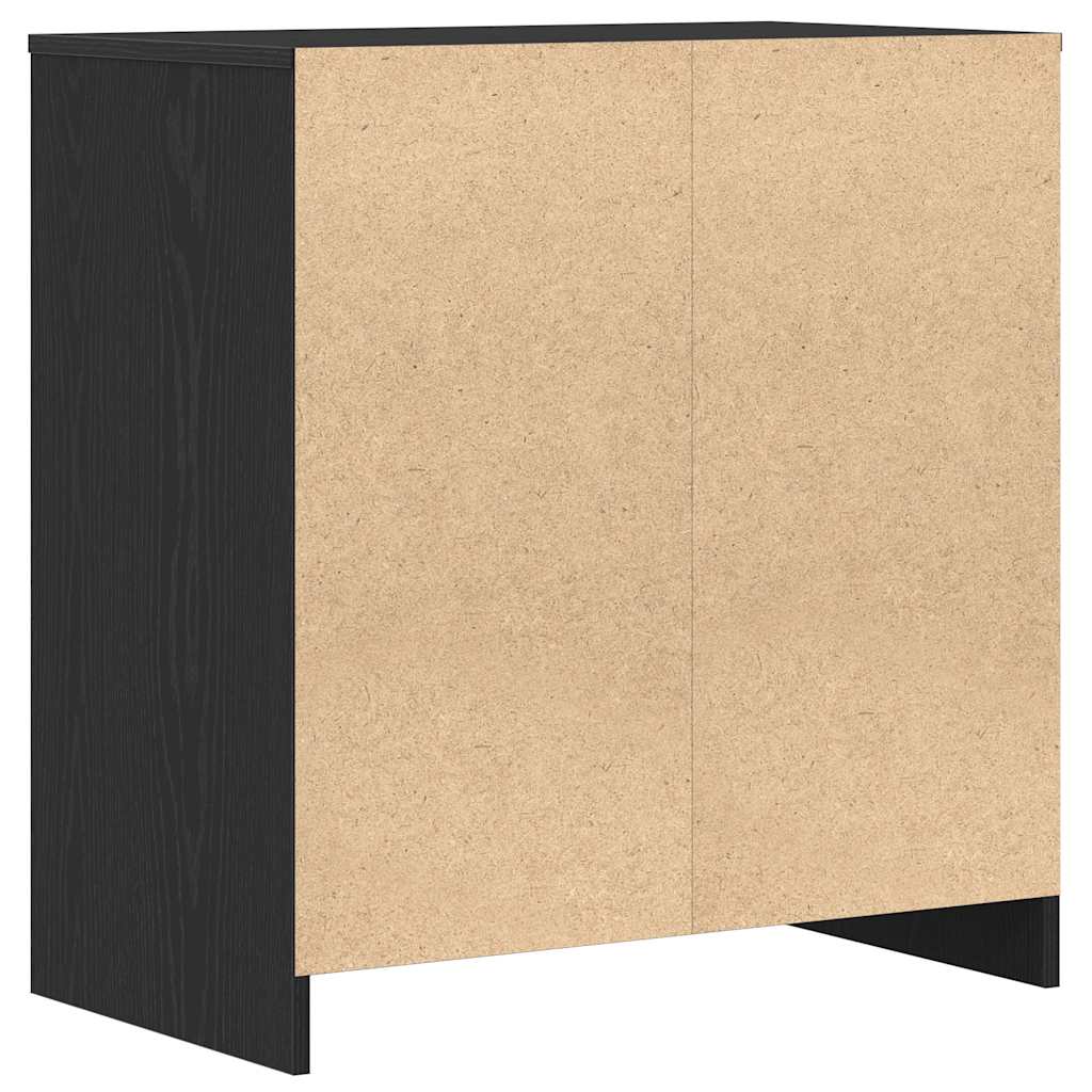 Buffet Chêne noir 70x41x75 cm Bois d'ingénierie - XIOS