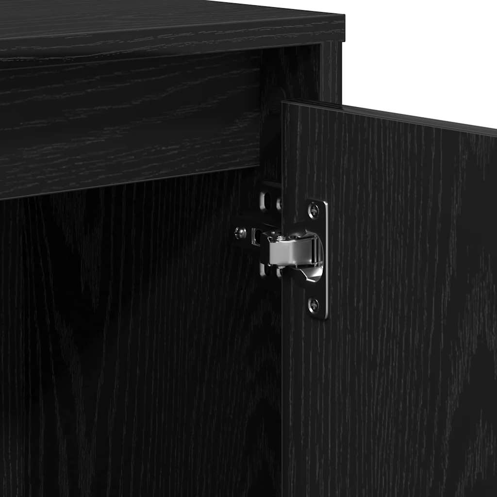 Buffet Noir 102 x 33 x 75 cm Bois d'ingénierie - XIOS