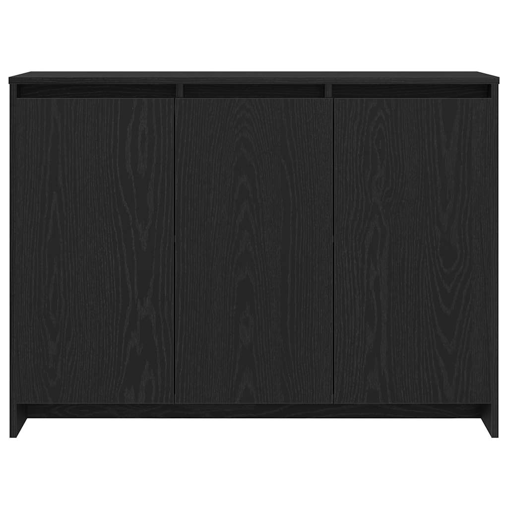 Buffet Noir 102 x 33 x 75 cm Bois d'ingénierie - XIOS