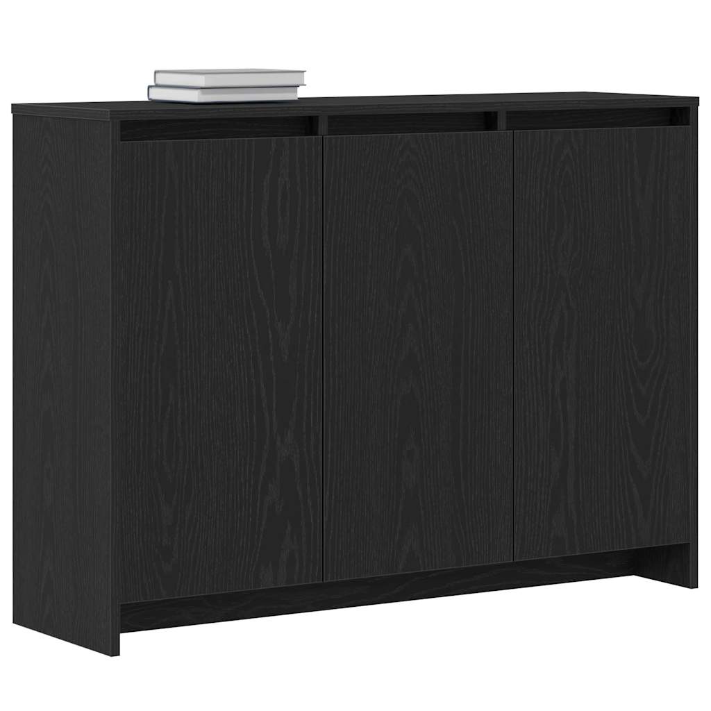 Buffet Noir 102 x 33 x 75 cm Bois d'ingénierie - XIOS