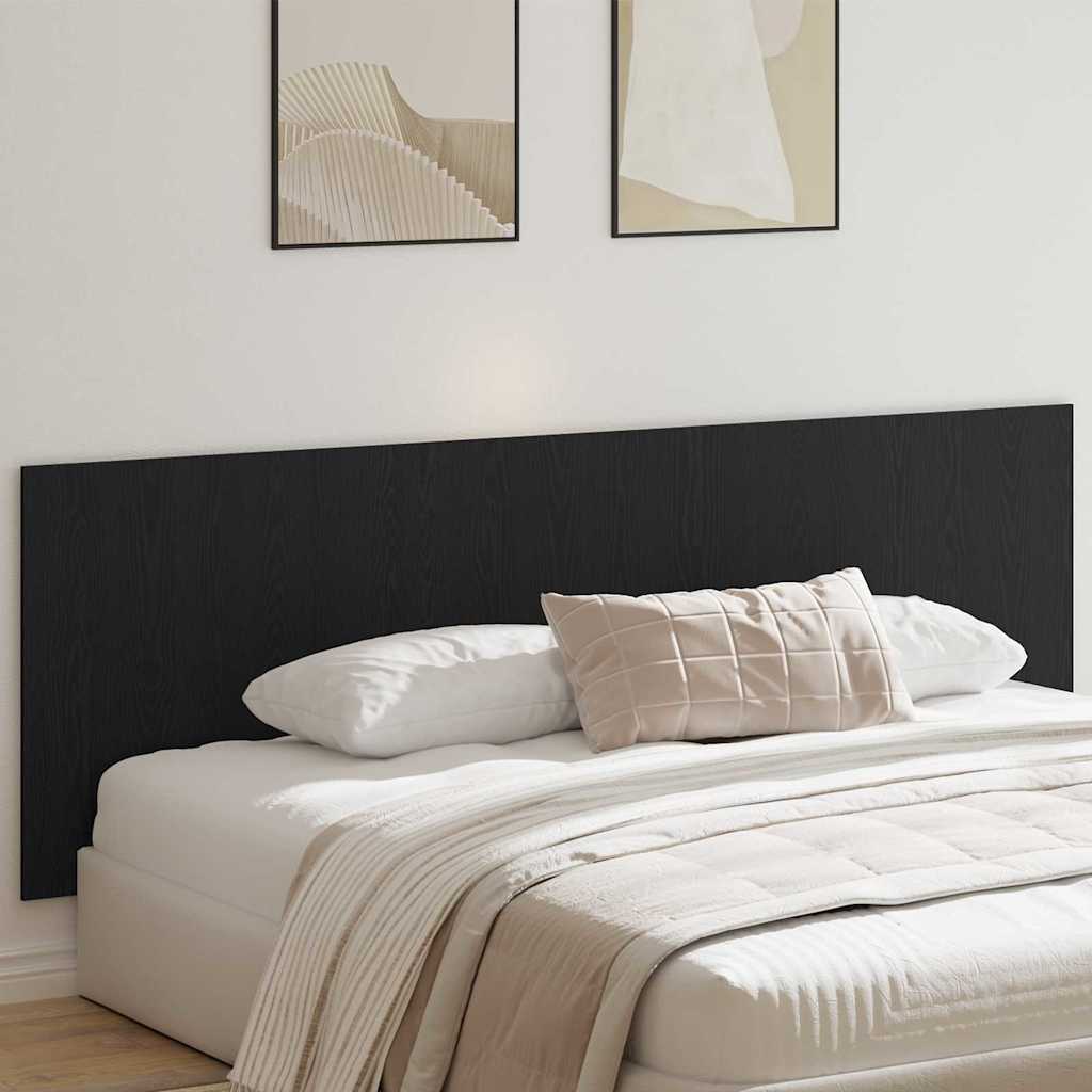 Tête de lit Chêne noir 160 x 1,5 x 80,5 cm Bois d'ingénierie - XIOS