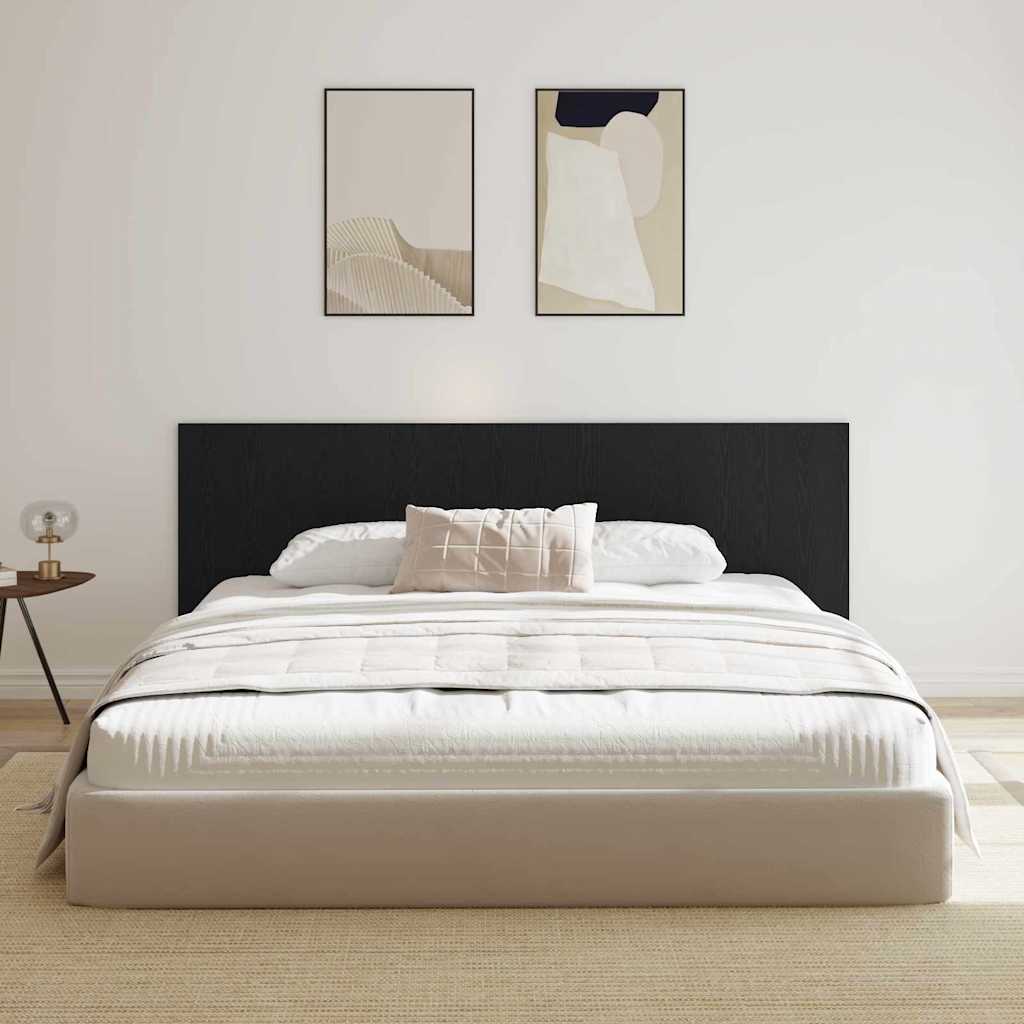 Tête de lit Chêne noir 160 x 1,5 x 80,5 cm Bois d'ingénierie - XIOS