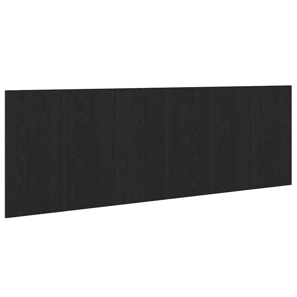 Tête de lit Chêne noir 160 x 1,5 x 80,5 cm Bois d'ingénierie - XIOS