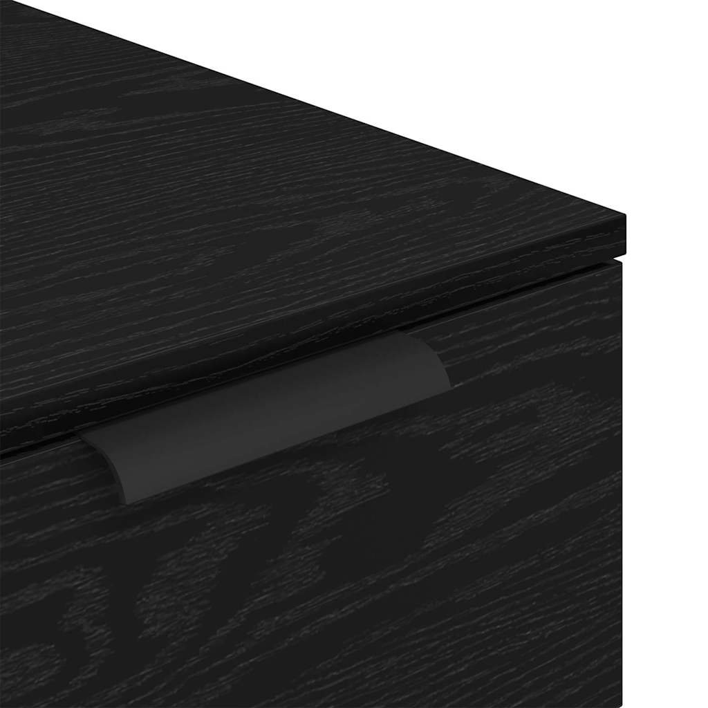 Meuble de bureau Chêne noir 33 x 50 x 75 cm Bois d'ingénierie - XIOS