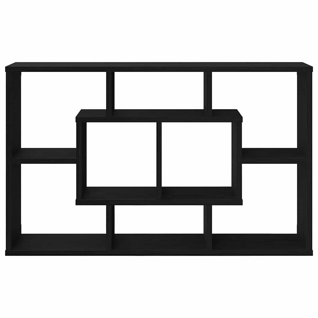 Étagère Murale Chêne noir 85 x 16 x 52.5 cm Bois d'ingénierie - XIOS