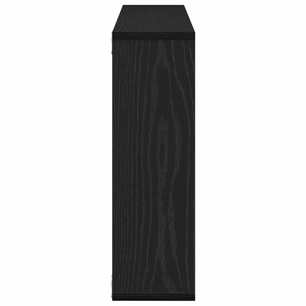 Étagère Murale Chêne noir 85 x 16 x 52.5 cm Bois d'ingénierie - XIOS