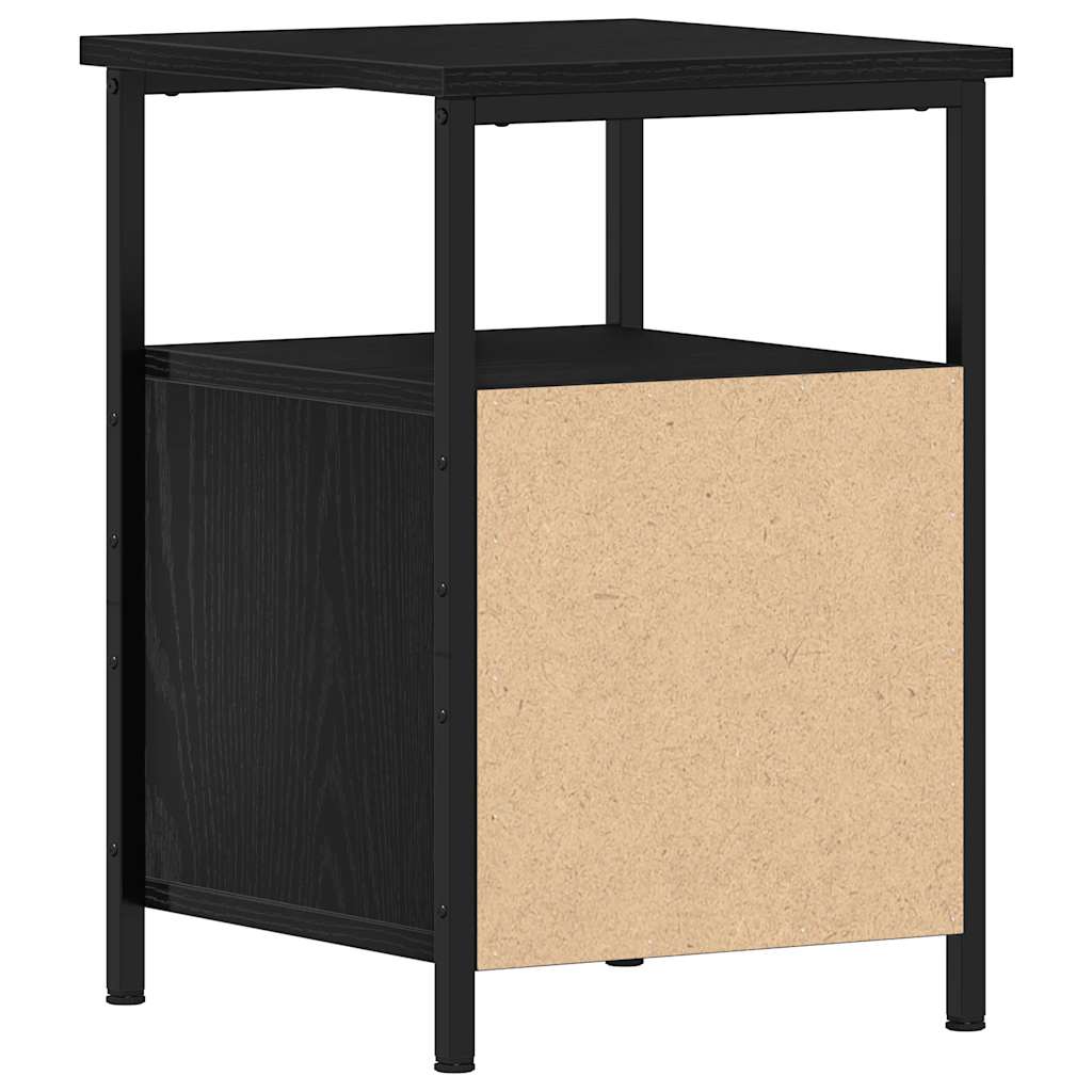 Tables de chevet 2 pièces Chêne noir 34 x 35,5 x 50 cm Bois d'ingénierie - XIOS