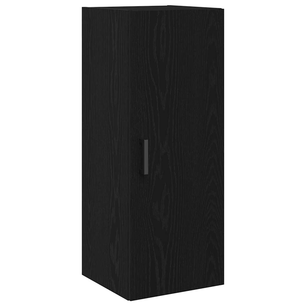 Armoire murale en chêne noir 34,5 x 34 x 90 cm Bois d'ingénierie - XIOS