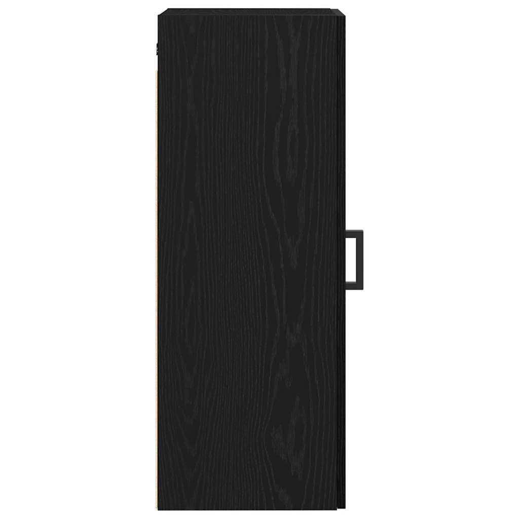 Armoire murale en chêne noir 34,5 x 34 x 90 cm Bois d'ingénierie - XIOS