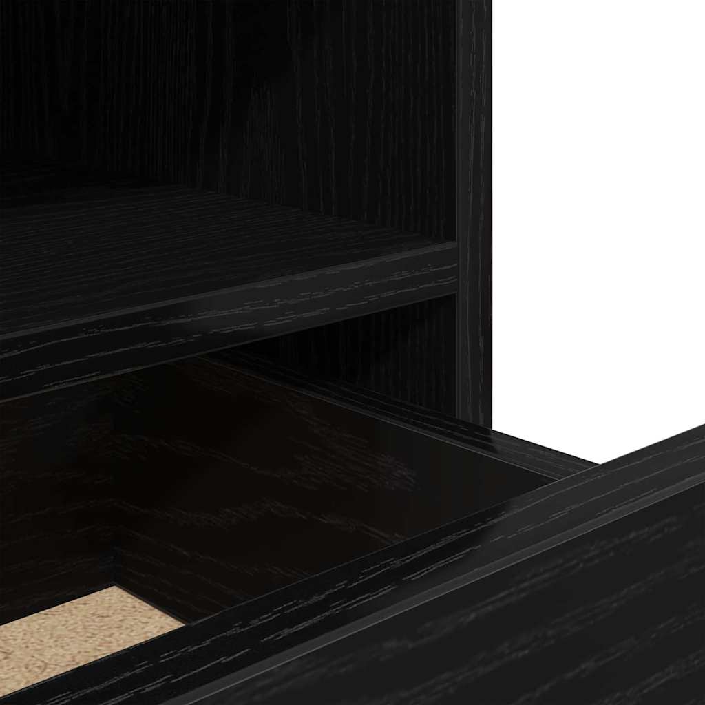 Cabinet de chevet 2 pcs Chêne noir 40 x 39 x 48,5 cm - XIOS