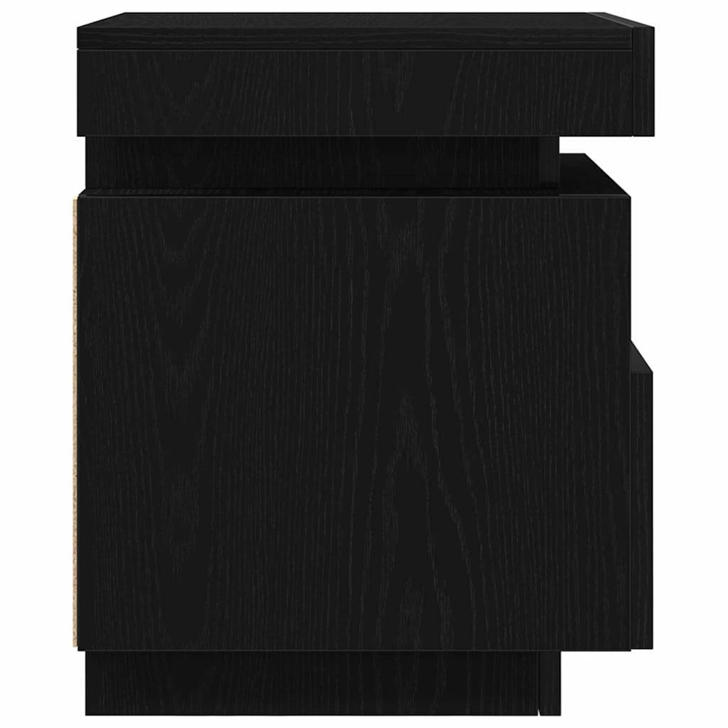 Cabinet de chevet 2 pcs Chêne noir 40 x 39 x 48,5 cm - XIOS