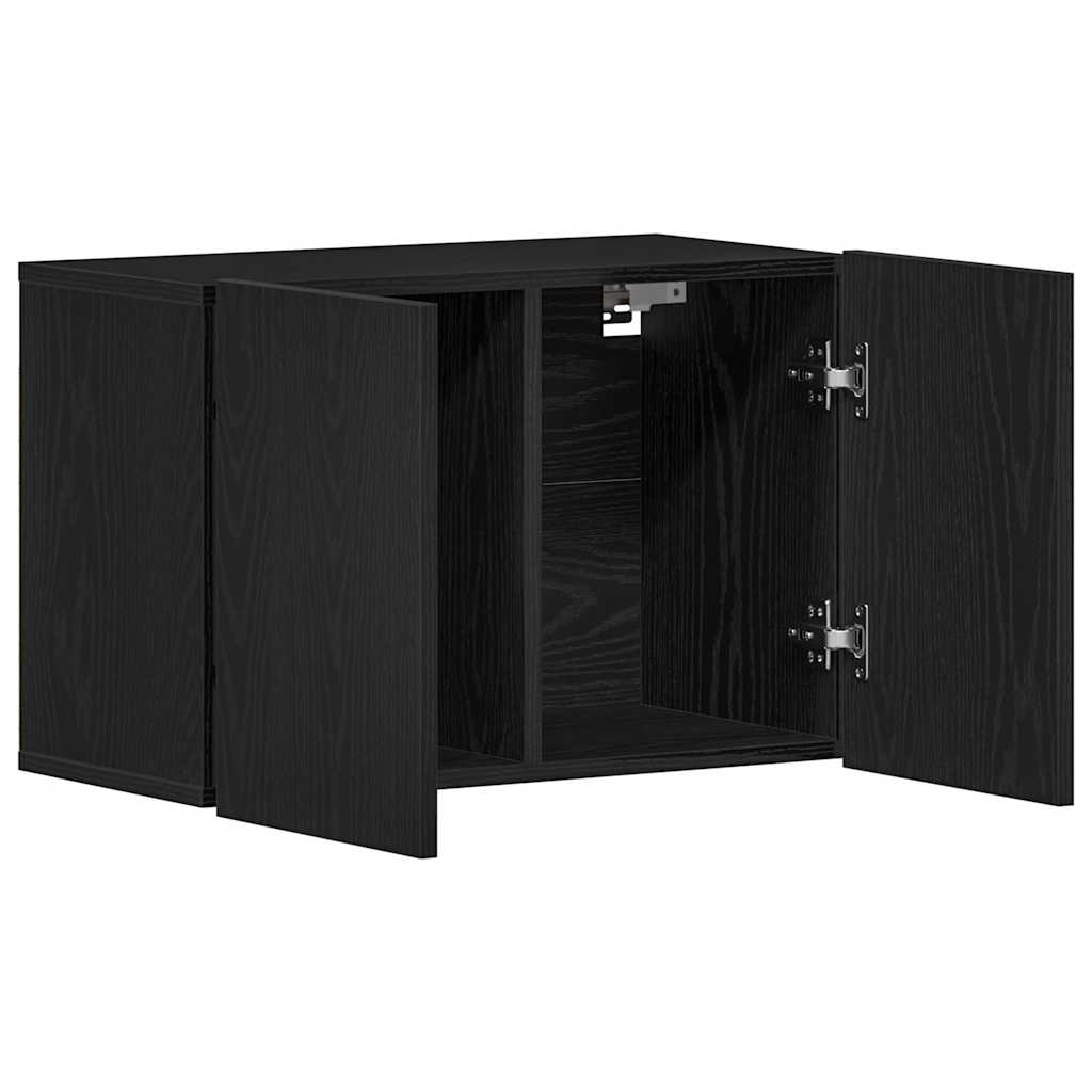 Meuble TV Chêne noir 60x30x41 cm Bois d'ingénierie - XIOS