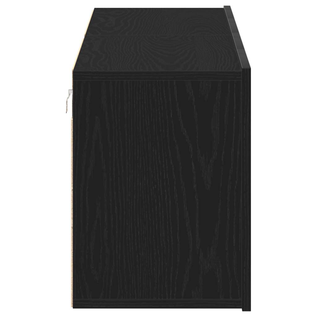 Meubles TV 2 pièces Chêne noir 160 x 30 x 41 cm Bois d'ingénierie - XIOS