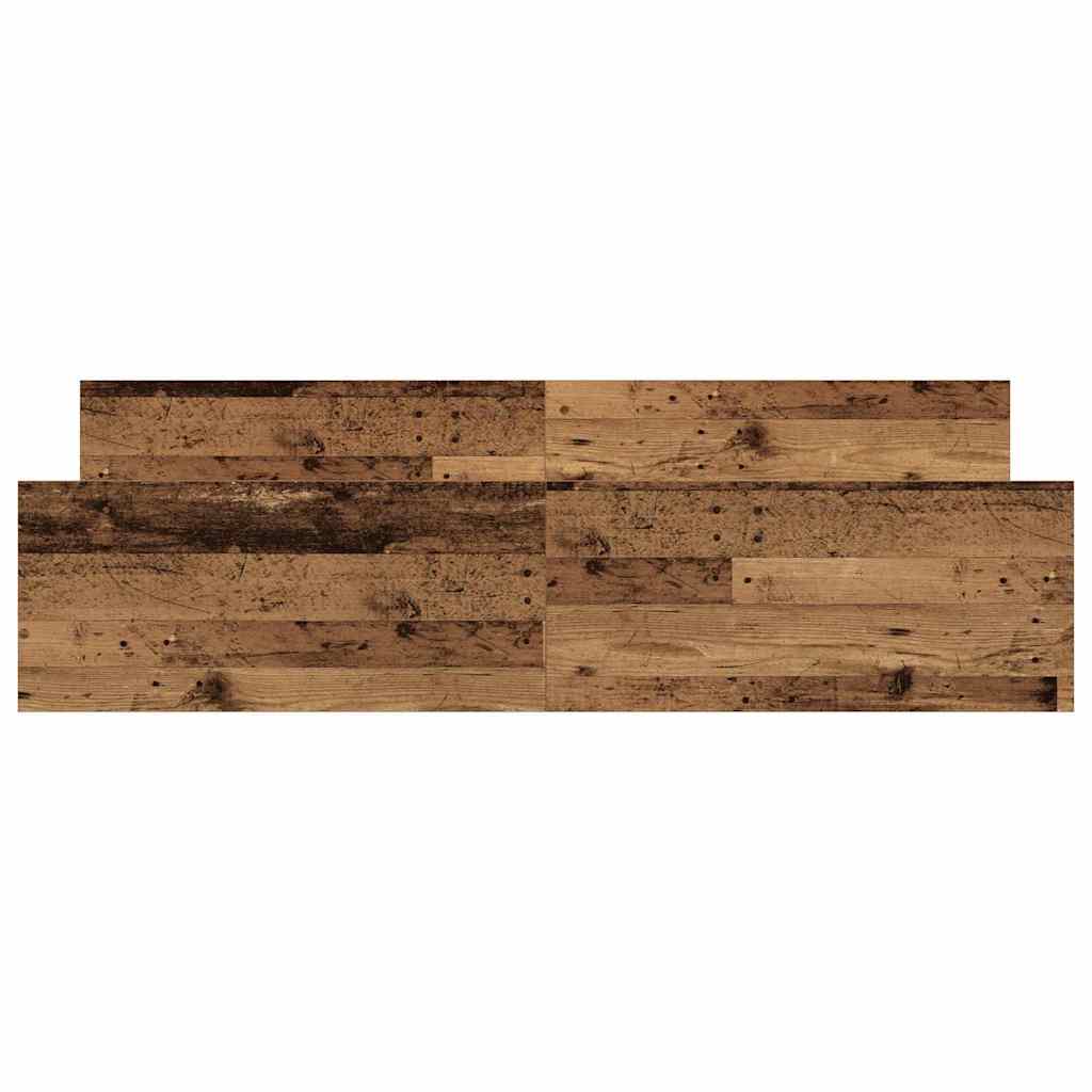 Cadre de lit sans matelas vieux bois 180x200 cm bois ingénierie - XIOS