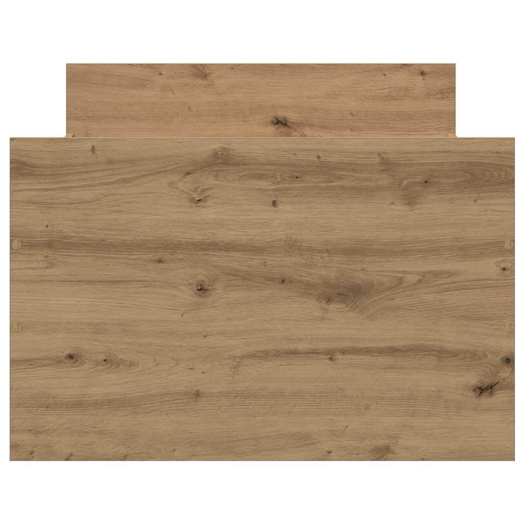 Cadre de lit sans matelas chêne artisanal 90x200 cm - XIOS