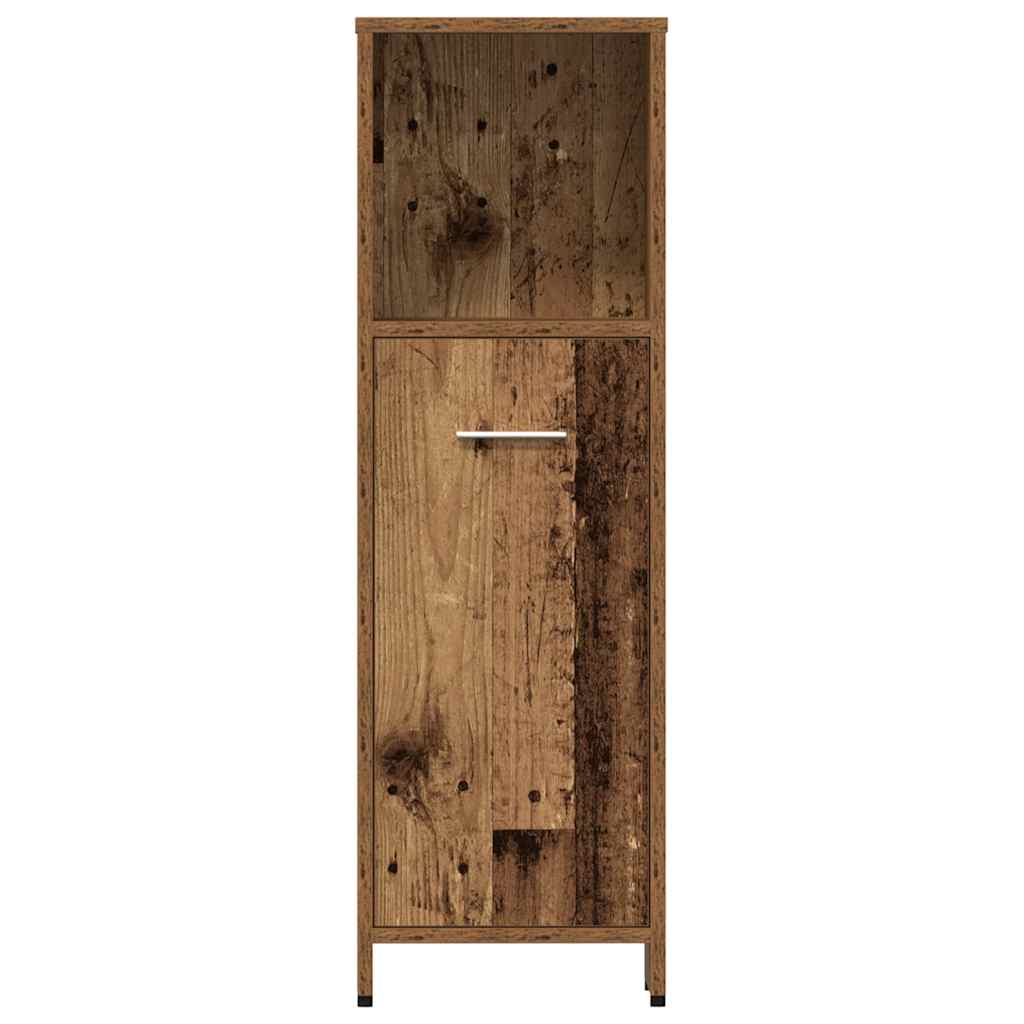 Ensemble de meubles salle de bain 4 pcs bois d'ingénierie