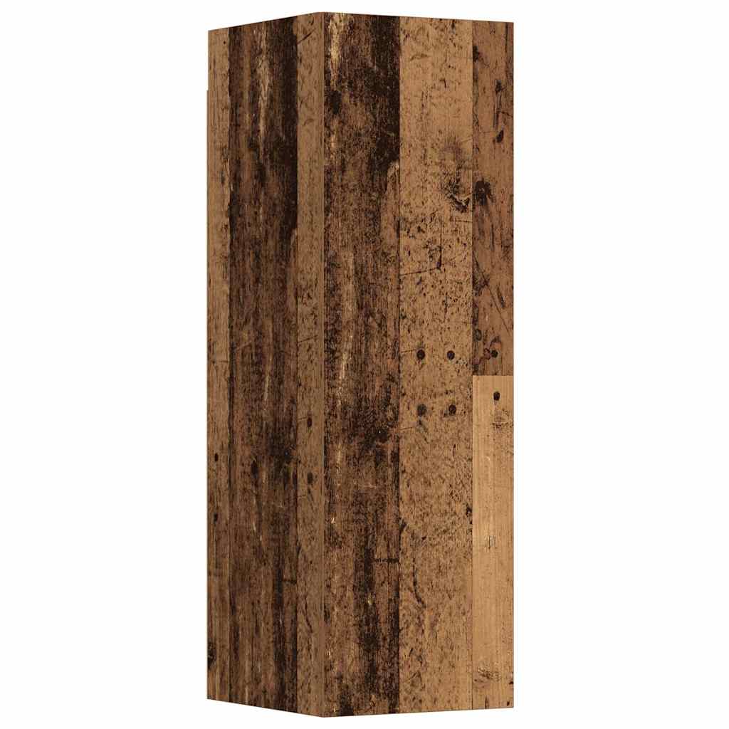 Meubles TV muraux 5 pcs vieux bois bois d'ingénierie - XIOS