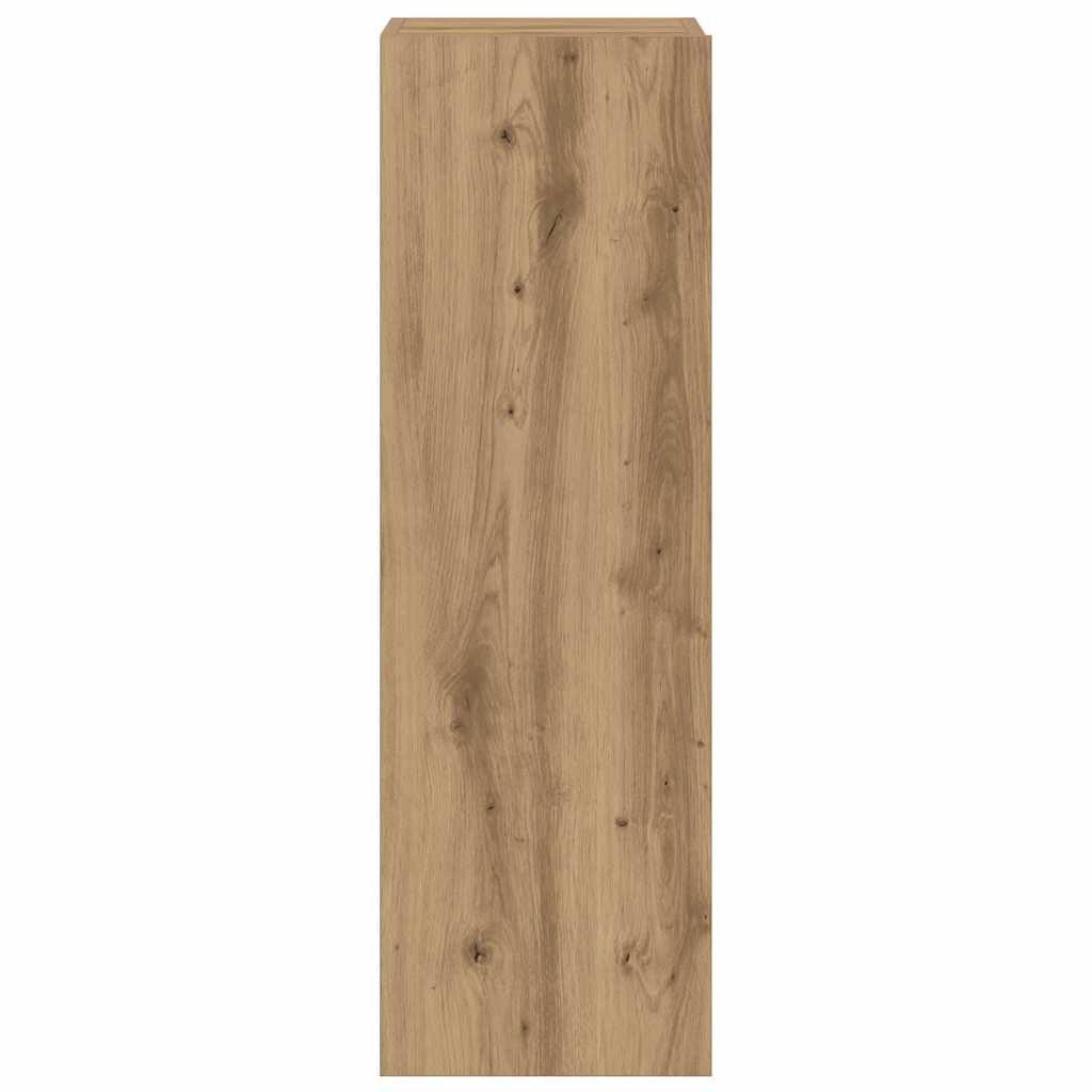Meubles TV muraux 5 pcs chêne artisanal bois d'ingénierie - XIOS