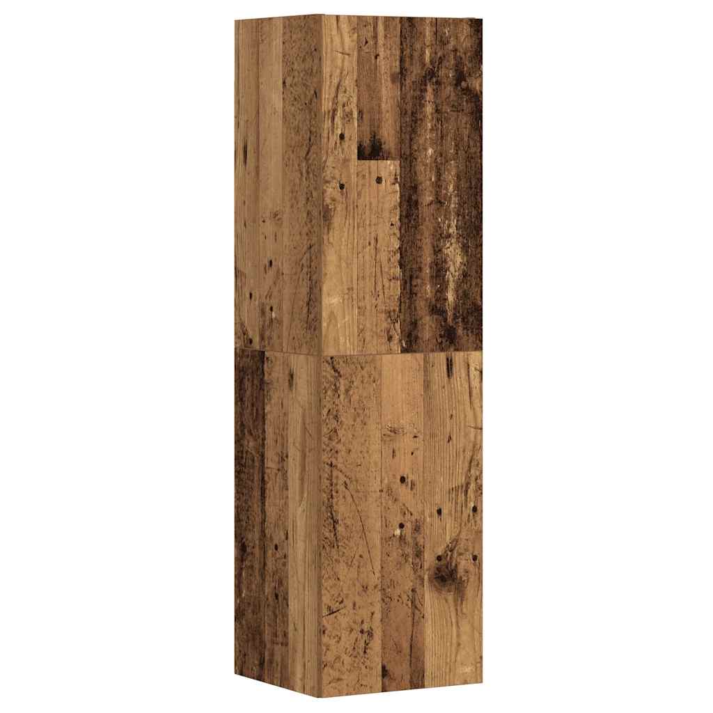 Meubles TV muraux 3 pcs vieux bois bois d'ingénierie - XIOS