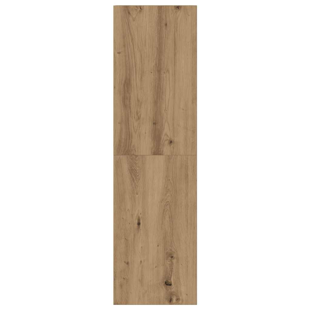 Meubles TV muraux 3 pcs chêne artisanal bois d'ingénierie - XIOS
