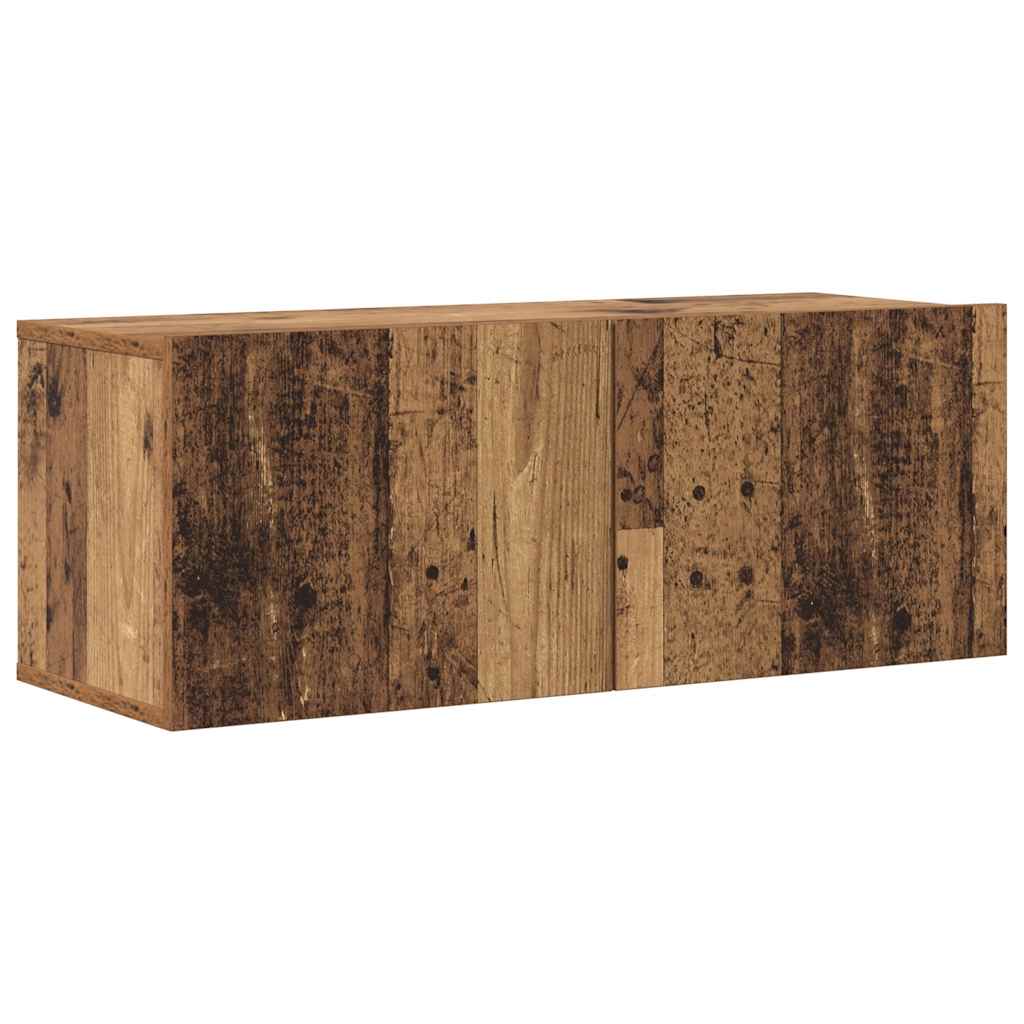 Meubles TV muraux 6 pcs vieux bois bois d'ingénierie - XIOS