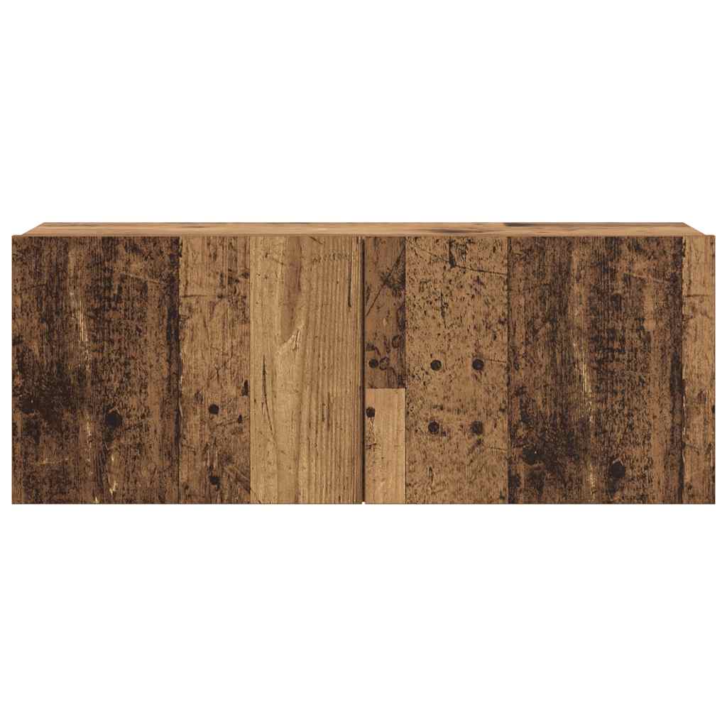Meubles TV muraux 6 pcs vieux bois bois d'ingénierie - XIOS