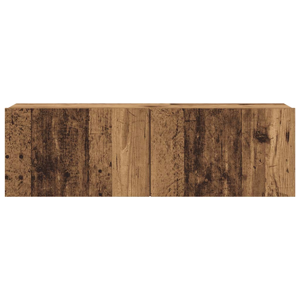 Meubles TV muraux 6 pcs vieux bois bois d'ingénierie - XIOS