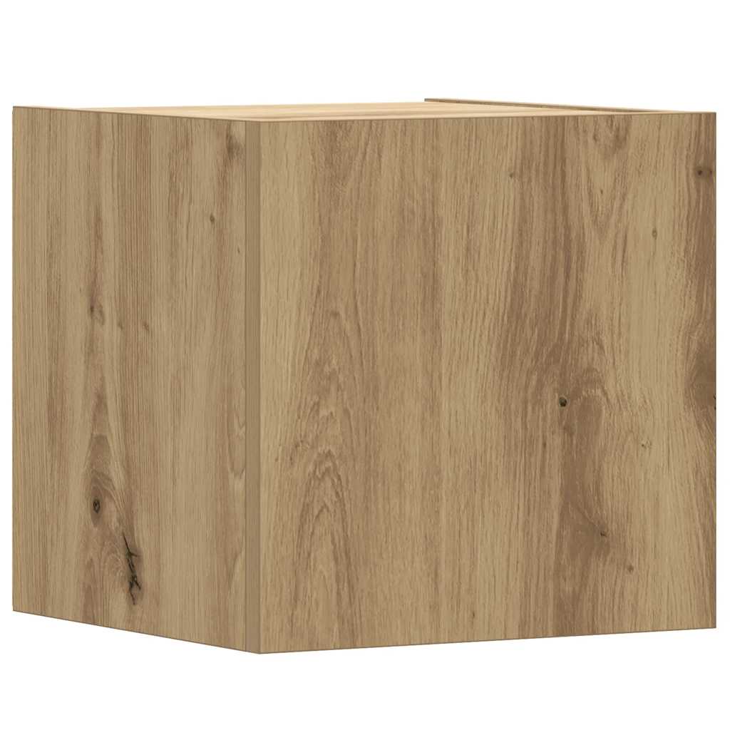 Ensemble de meuble TV mural 6 pcs chêne artisanal - XIOS