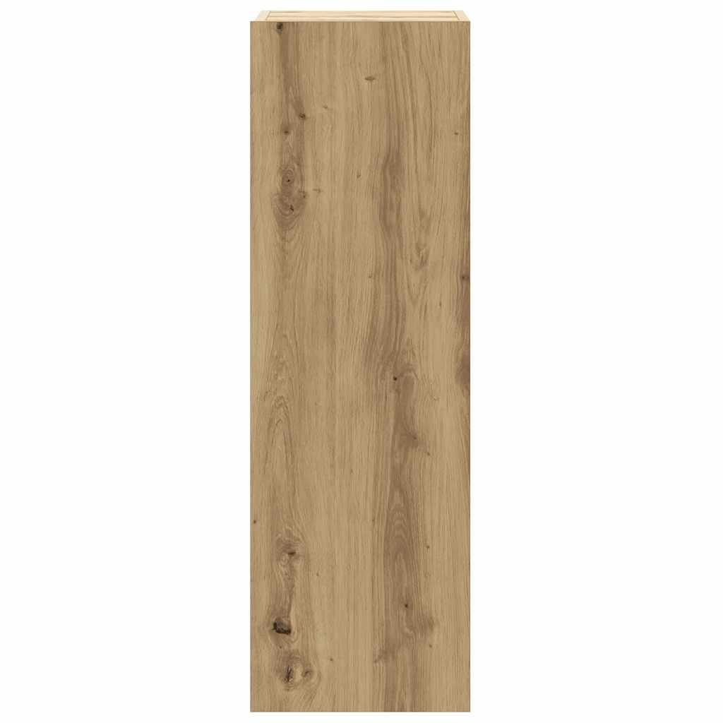 Ensemble de meuble TV mural 5 pcs chêne artisanal - XIOS