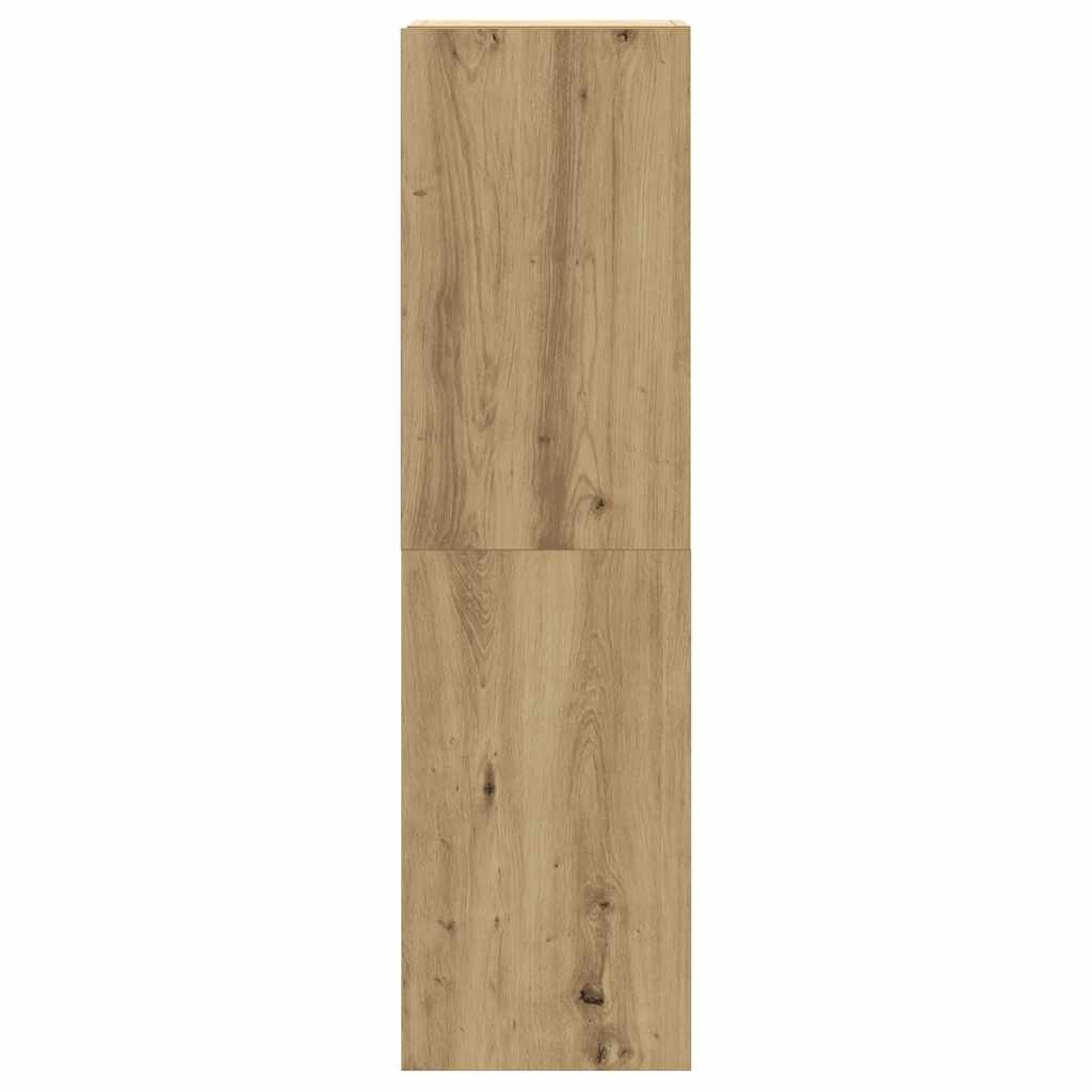 Ensemble de meuble TV mural 5 pcs chêne artisanal - XIOS