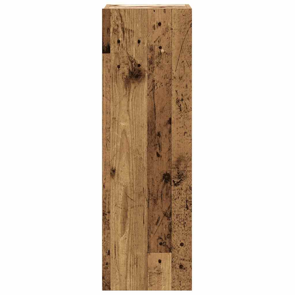 Ensemble de meuble TV mural 8 pcs vieux bois bois d'ingénierie - XIOS