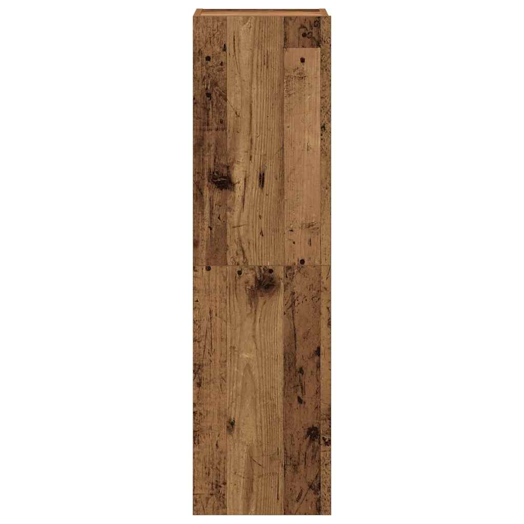 Ensemble de meuble TV mural 6 pcs vieux bois bois d'ingénierie - XIOS