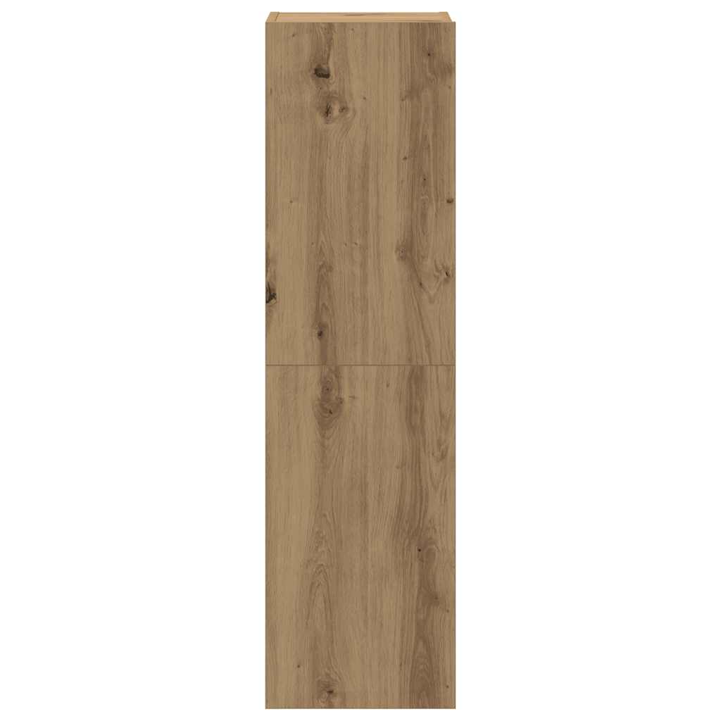 Ensemble de meuble TV mural 6 pcs chêne artisanal - XIOS