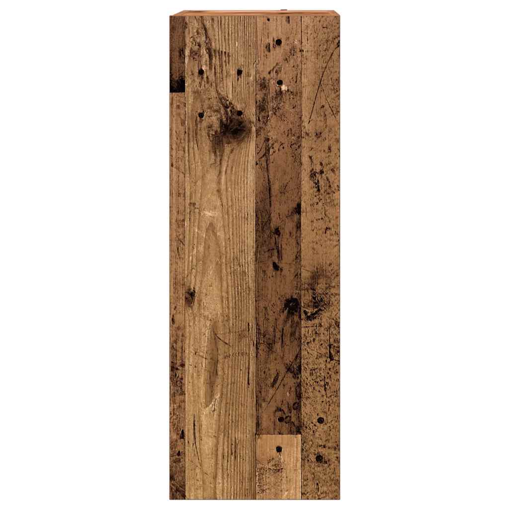 Ensemble de meuble TV mural 4 pcs vieux bois bois d'ingénierie - XIOS