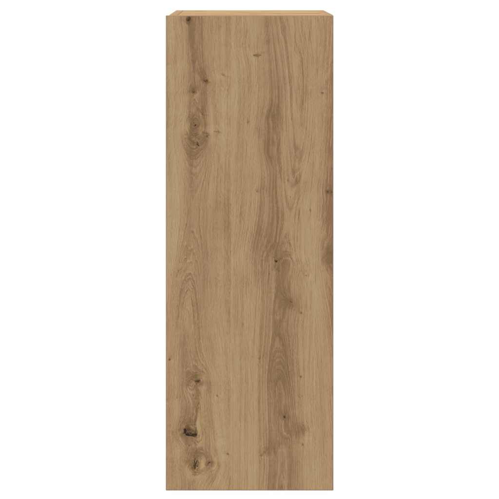 Ensemble de meuble TV mural 4 pcs chêne artisanal - XIOS