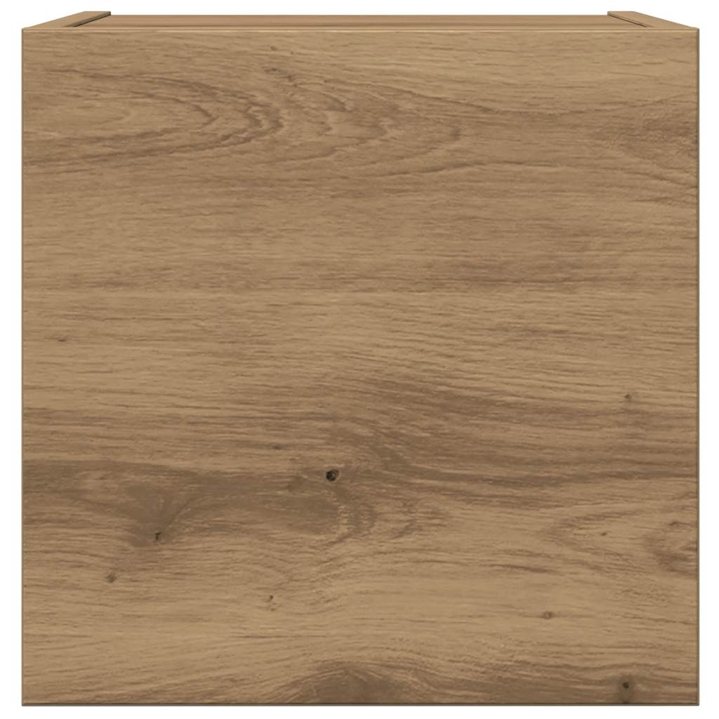 Ensemble de meuble TV mural 4 pcs chêne artisanal - XIOS