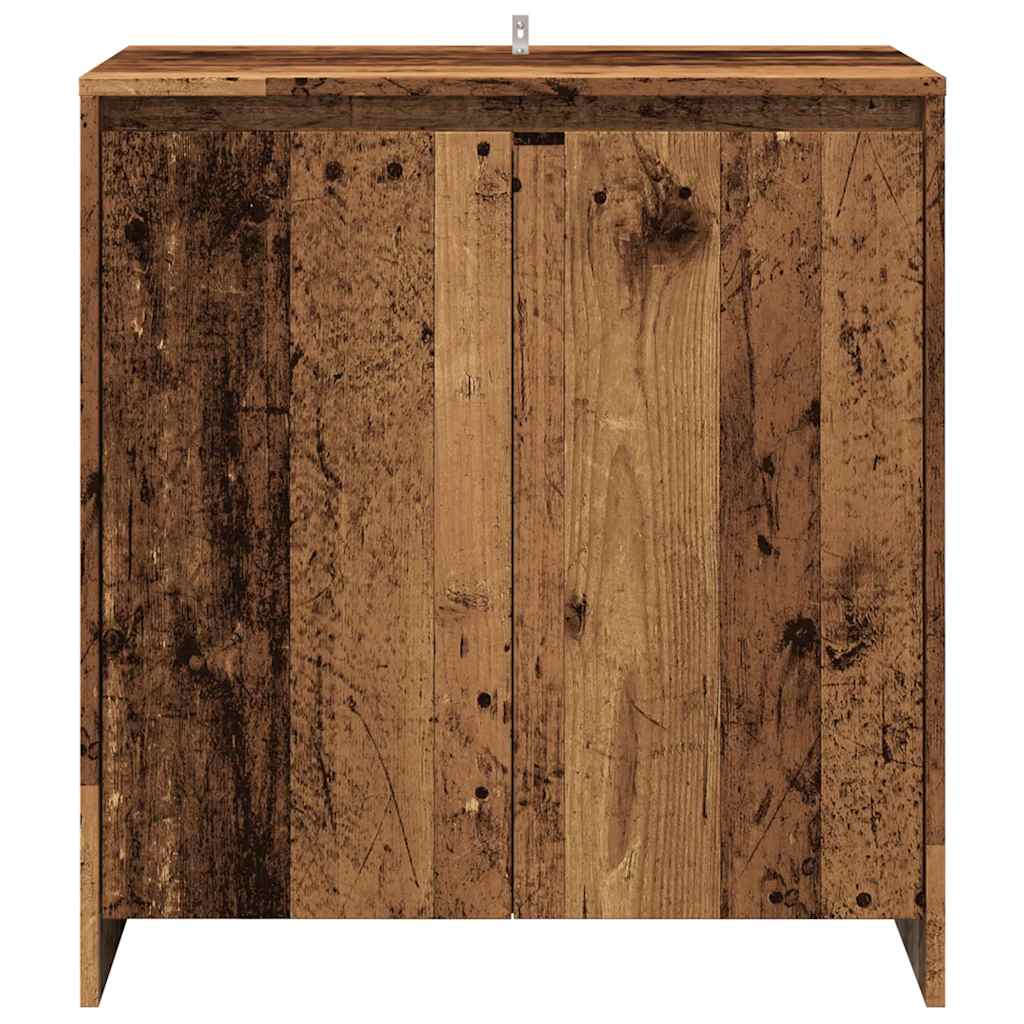 Buffet 2 pcs vieux bois bois d'ingénierie - XIOS