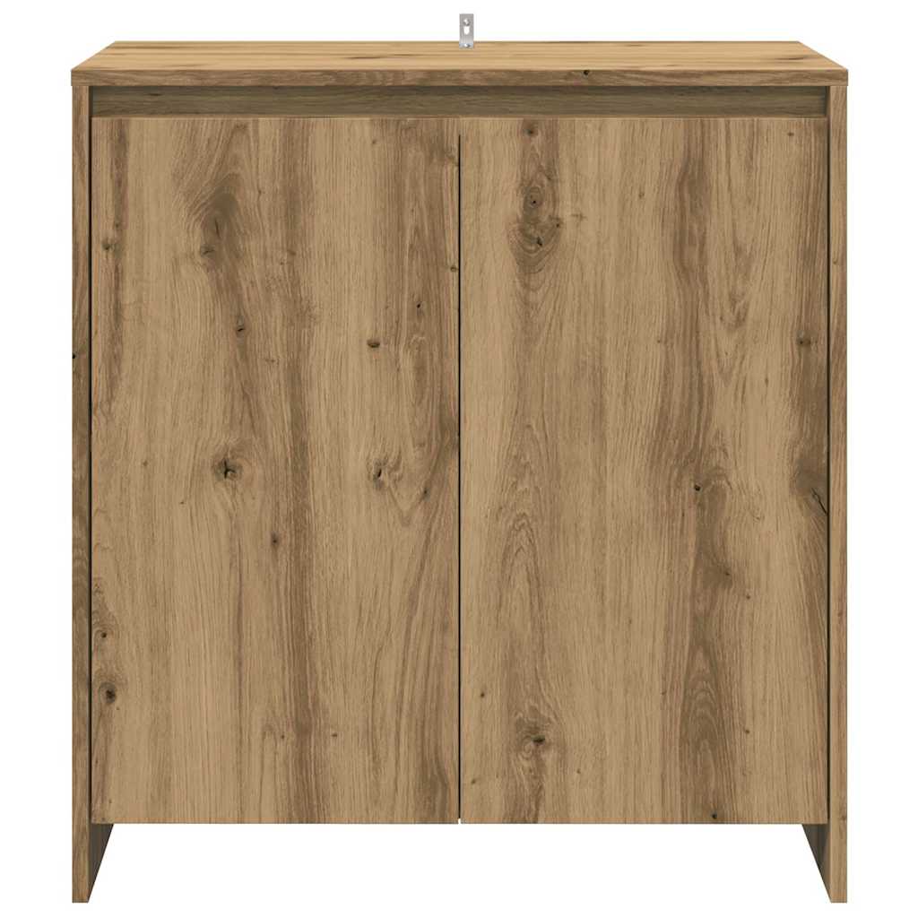 Buffet 2 pcs chêne artisanal bois d'ingénierie - XIOS