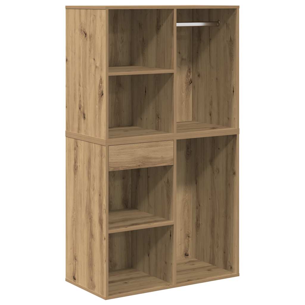 Ensemble de coiffeuse avec LED chêne artisanal bois ingénierie - XIOS
