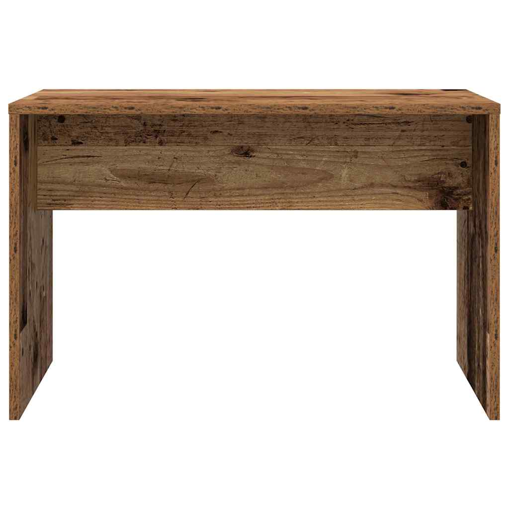Ensemble de coiffeuse avec LED vieux bois bois d'ingénierie - XIOS