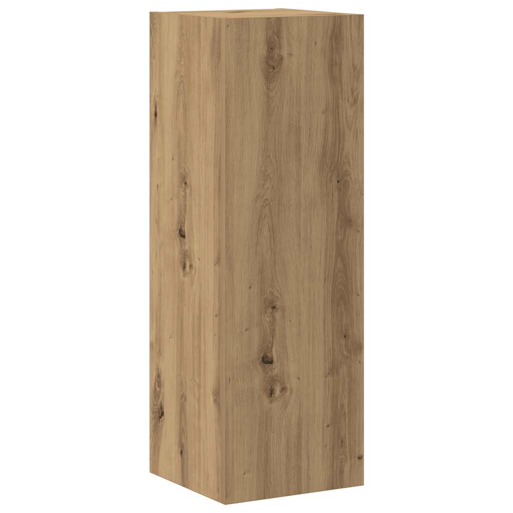 Ensemble de meuble TV mural 5 pcs chêne artisanal - XIOS