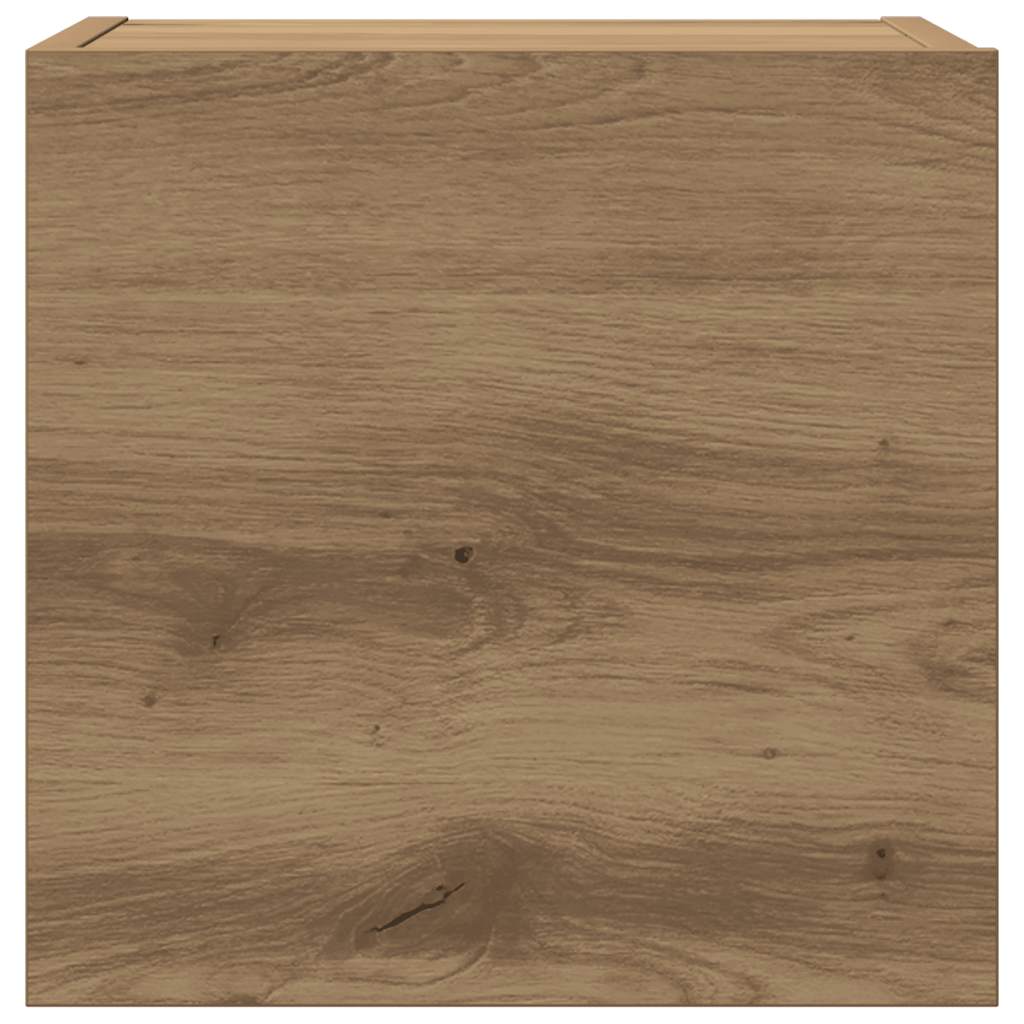 Ensemble de meuble TV mural 5 pcs chêne artisanal - XIOS