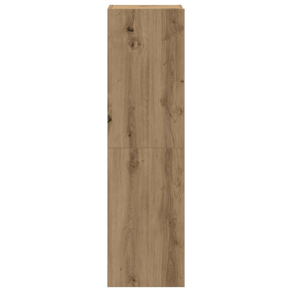 Ensemble de meuble TV mural 3 pcs chêne artisanal - XIOS