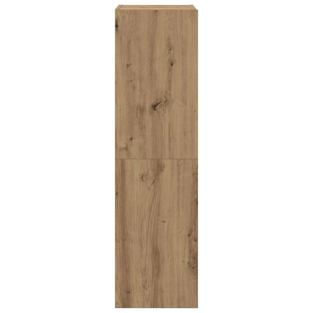 Ensemble de meuble TV mural 4 pcs chêne artisanal - XIOS