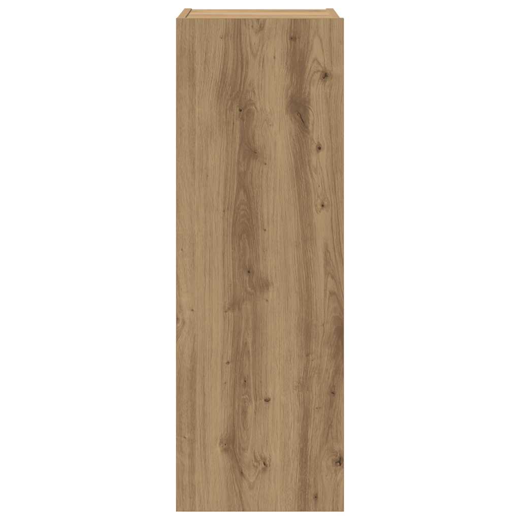 Ensemble de meuble TV mural 4 pcs chêne artisanal - XIOS