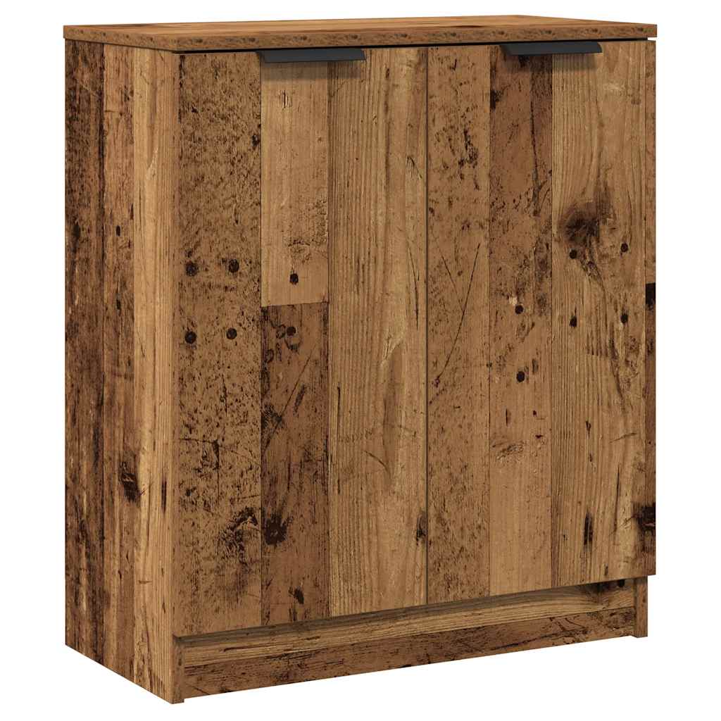 Buffets 3 pcs vieux bois 60x30x70 cm bois d'ingénierie - XIOS