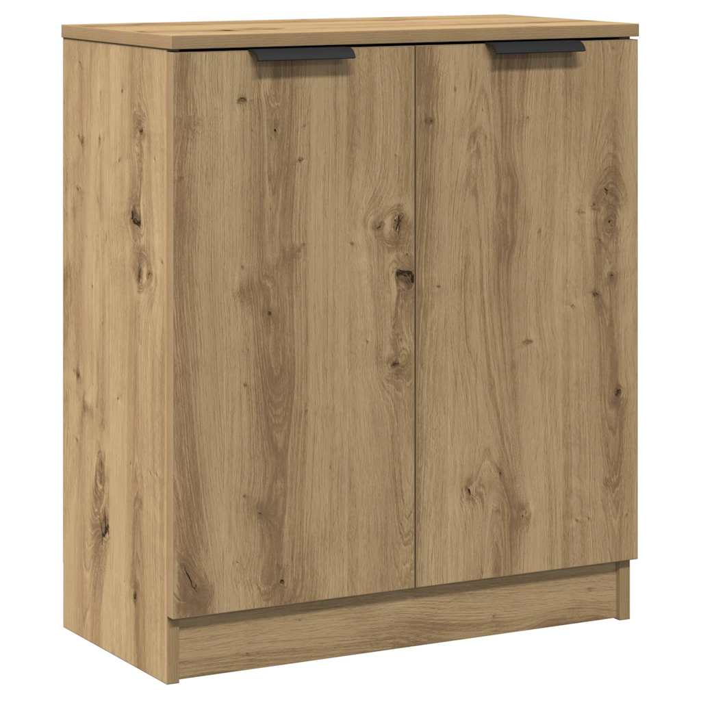 Buffets 3 pcs chêne artisanal 60x30x70 cm bois d'ingénierie - XIOS