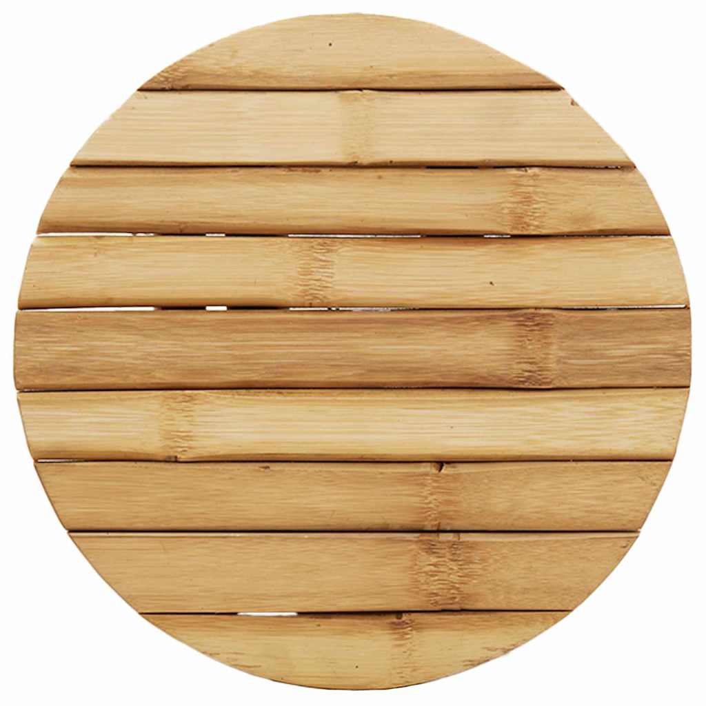 Tabouret Marron 30 x 30 x 36 cm Bambou - XIOS